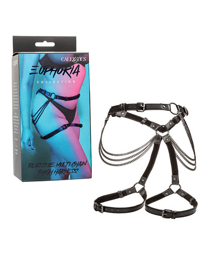 Arnés para muslo de cadena múltiple talla grande Euphoria Collection