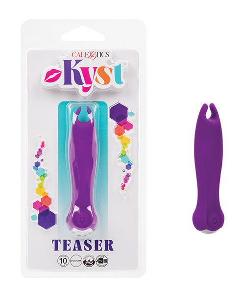 Kyst Teaser Estimulador con Cosquilleadores Parpadeantes - Morado
