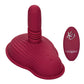 Vibreur télécommandé Dual Rider | Vibreur à poussée et frottement | Meilleur vibreur côtelé rouge 12x pour femmes