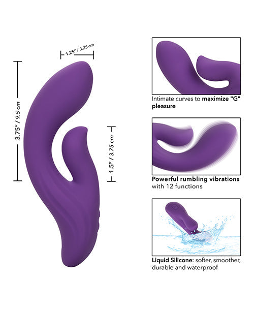 Stella Liquid Silicone Dual Plaisir - Violet