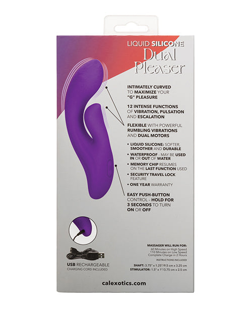 Stella Liquid Silicone Dual Plaisir - Violet