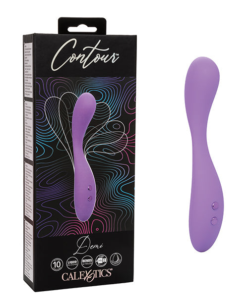 Masseur Semi-Flexible Contour - Violet