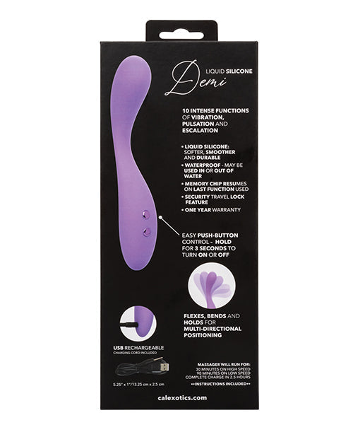 Masseur Semi-Flexible Contour - Violet