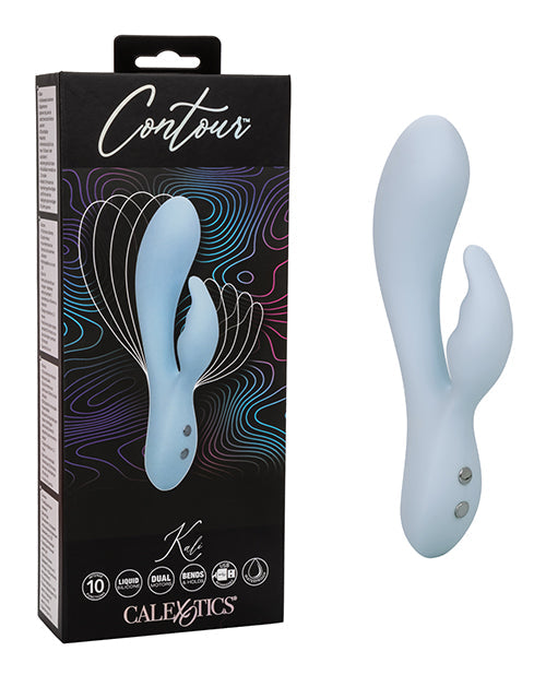Masseur double souple Contour Kali - Bleu