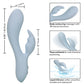 Masseur double souple Contour Kali - Bleu