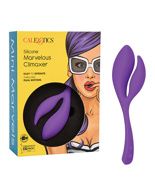 Mini Marvels Silicone Marvelous Climaxer - Violet