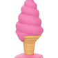 Naughty Bits Yum Bum Godemichet Cône de Crème Glacée - Rose