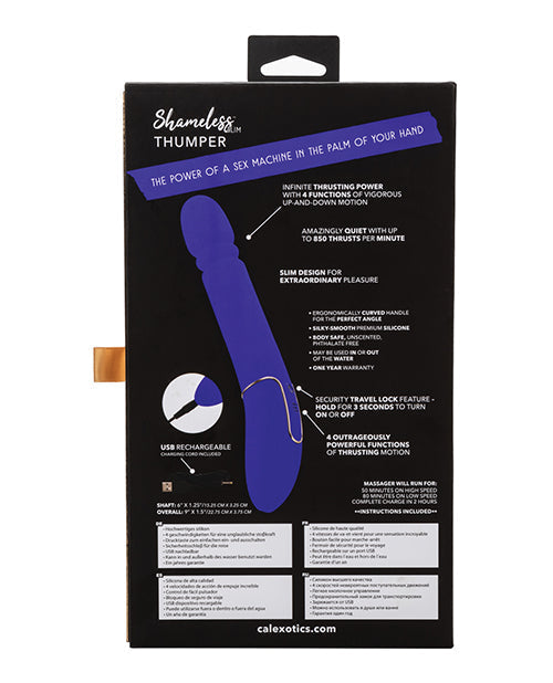 Descarado Slim Thumper - Morado