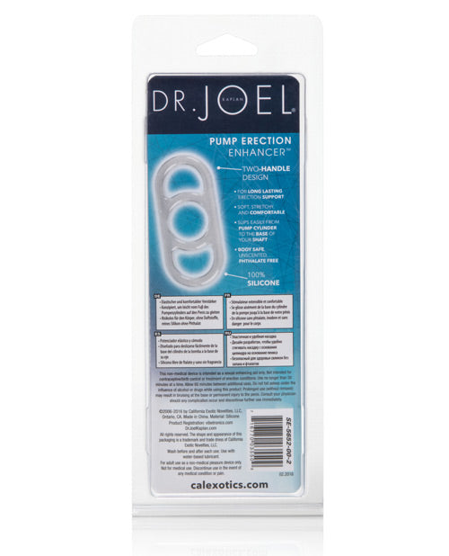 Dr. Joel Kaplan Potenciador de Erecciones con Bomba - Transparente