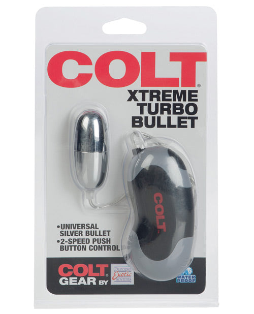 COLT Xtreme Turbo Bullet Power Pack Étanche - 2 Vitesses Argent