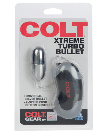 COLT Xtreme Turbo Bullet Power Pack Étanche - 2 Vitesses Argent