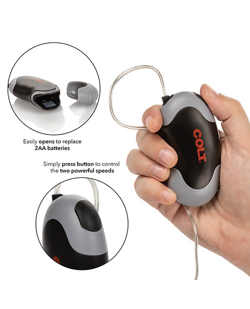COLT Xtreme Turbo Bullet Power Pack Étanche - 2 Vitesses Argent