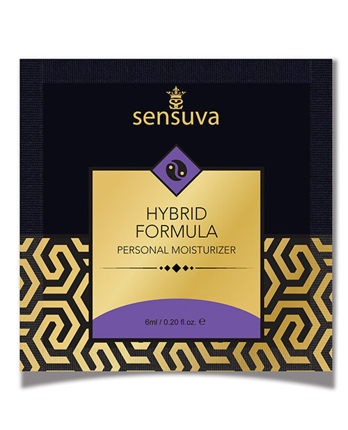 Sensuva Hybrid Lubricante Personal Monodosis - 6 ml Sin Perfume