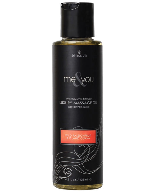 Huile de massage Sensuva Me & You - Passion tropicale 125 ml