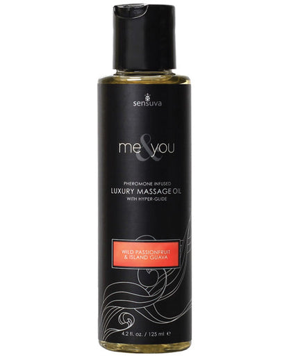 Huile de massage Sensuva Me & You - Passion tropicale 125 ml