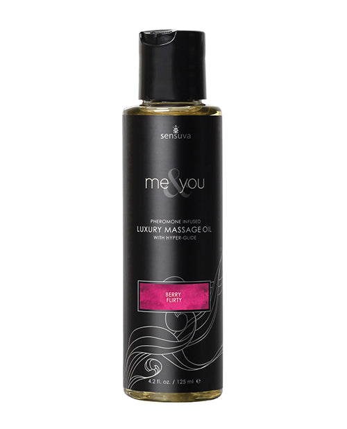 Huile de Massage Sensuva Me & You - 125 ml Baies Coquines