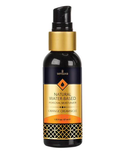 Sensuva Humectante Personal Natural a Base de Agua - 1.93 oz Crema de Naranja