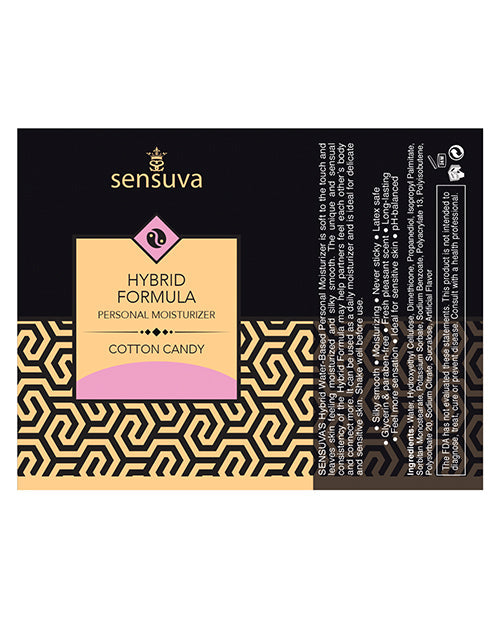 Lubrifiant intime hybride Sensuva - 125 ml Barbe à papa
