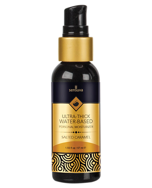 Lubricante personal a base de agua Sensuva Ultra Thick - 54,7 g Caramelo salado
