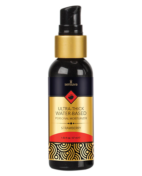 Sensuva Ultra Thick hydratant personnel à base d'eau – Fraise 54,7 g