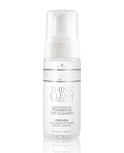 Sensuva Think Clean Thoughts Limpiador Espumoso de Juguetes - 150 ml