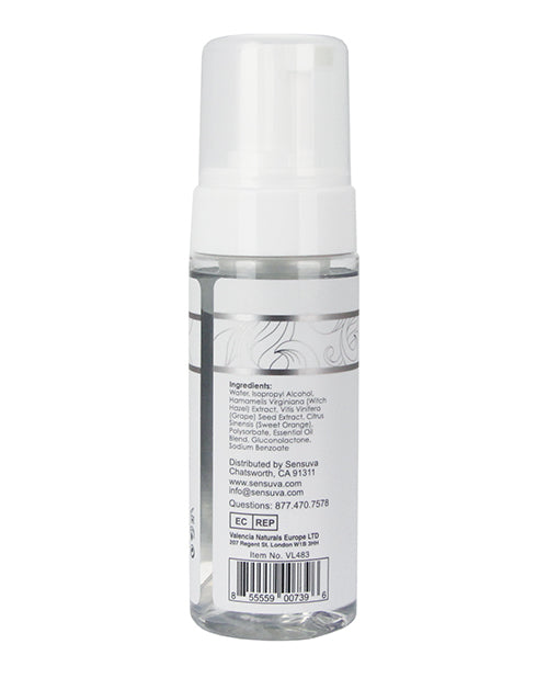 Sensuva Think Clean Thoughts Limpiador Espumoso de Juguetes - 150 ml