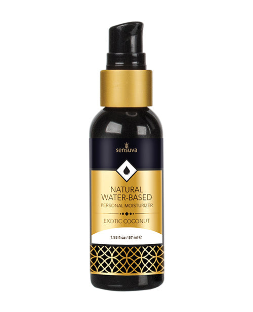 Sensuva Hidratante Personal Natural a base de Agua - 1.93 oz Coco Exótico