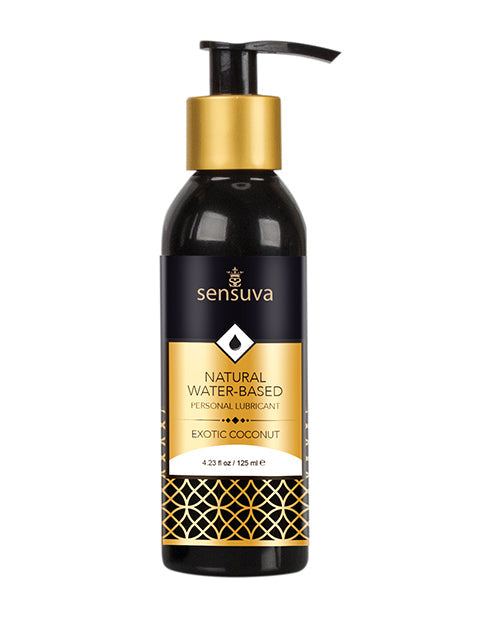 Sensuva Hidratante Personal Natural a base de Agua - 4.23 oz Coco Exótico