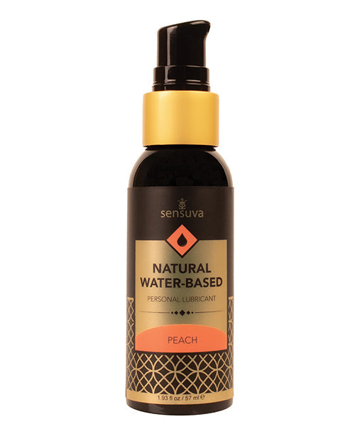 Sensuva Lubricante Personal Natural a Base de Agua - Durazno de 2 oz