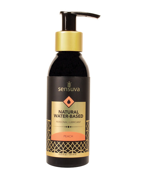 Hidratante Personal Sensuva Natural a Base de Agua - Durazno de 4 oz