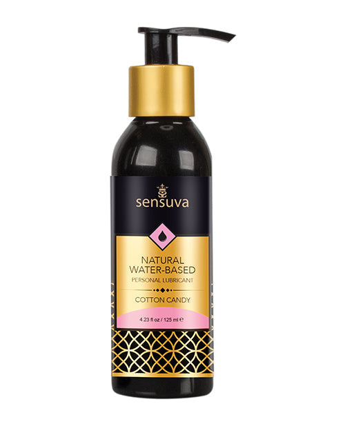 Sensuva Lubricante Personal de Base Acuosa - 4.23 oz Algodón de Azúcar