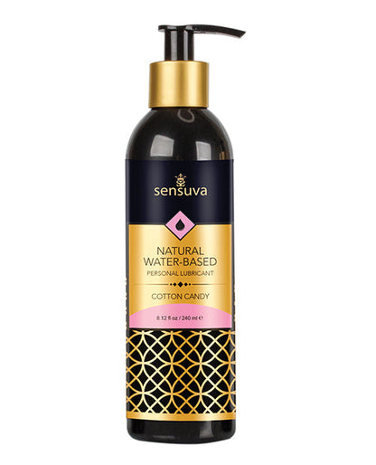Sensuva Lubricante Personal Natural a Base de Agua Paquete de un Solo Uso - 6 ml Algodón de Azúcar
