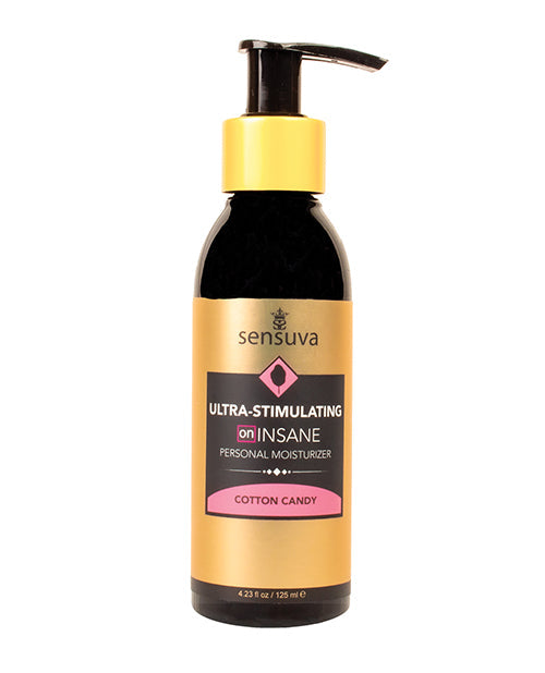 ON Crema Hidratante Personal Ultra Estimulante Insane - Algodón de Azúcar de 4 oz