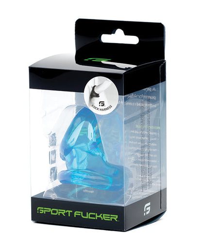 Arnés de polla Sport Fucker - Azul hielo