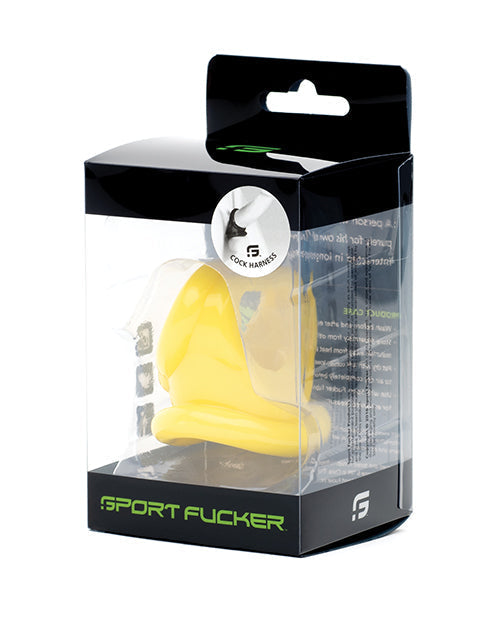 Arnés de polla Sport Fucker - Amarillo