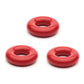 Sport Fucker Anneau pénien dodu Lot de 3 - Rouge