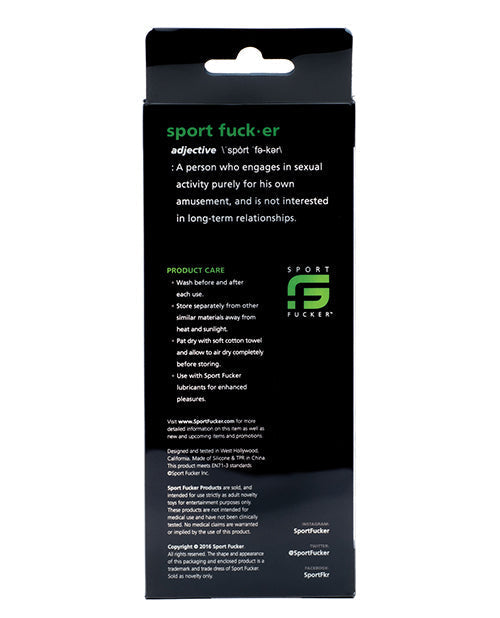 Kit d'agrandissement de pénis Sport Fucker - Noir