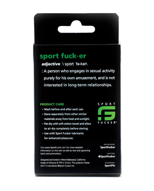 Tapón de semen Sport Fucker - Rojo