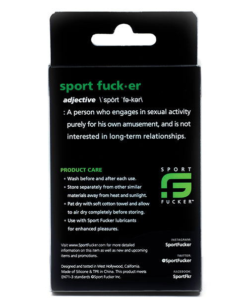 Sport Fucker Cum Stopper 2.0 - Negro
