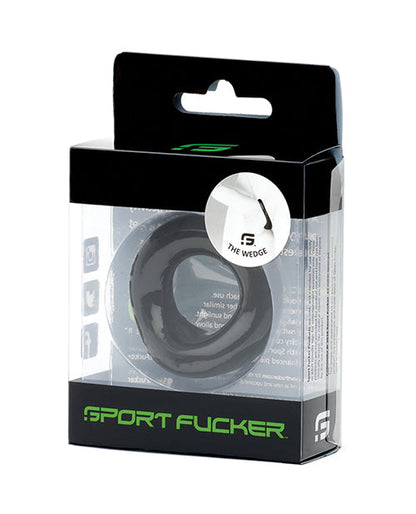 Sport Fucker Silicona la Cuña - Negro