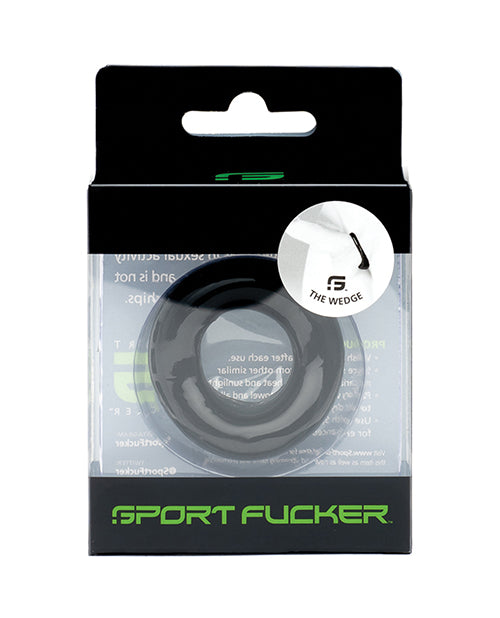 Sport Fucker Silicona la Cuña - Negro