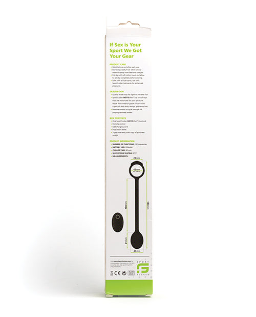 Verrou de sport Motovibe Buzz Fucker - Noir