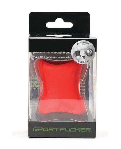 Bolas ergonómicas Sport Fucker - 50 mm rojas