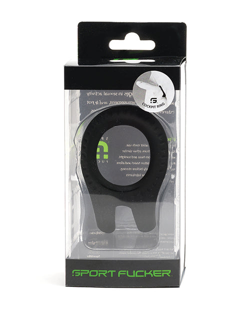 Sport Fucker CockPit Cockring - Negro