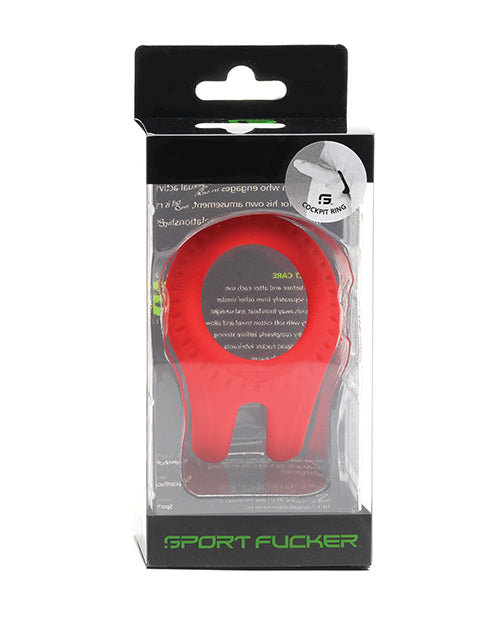 Anneau pénien Sport Fucker CockPit - Rouge