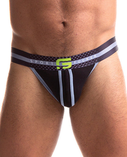 Maillot Sport Fucker Jock - XXL Noir/Noir