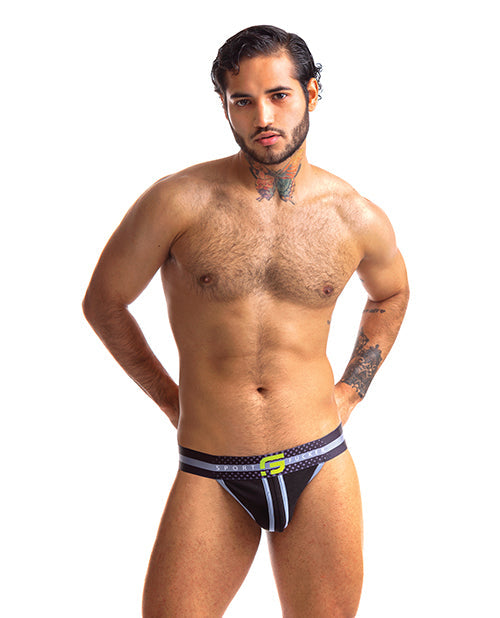Maillot Sport Fucker Jock - XXL Noir/Noir
