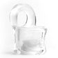 Bague de sport "Fucker Baller" - Transparente