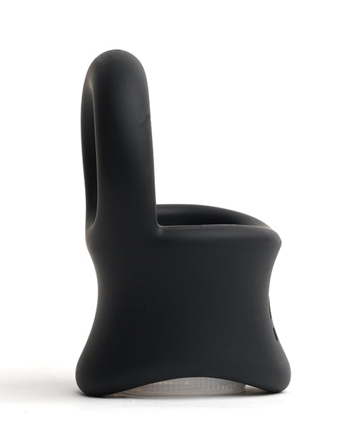 Bague Sport Fucker en silicone – Noir
