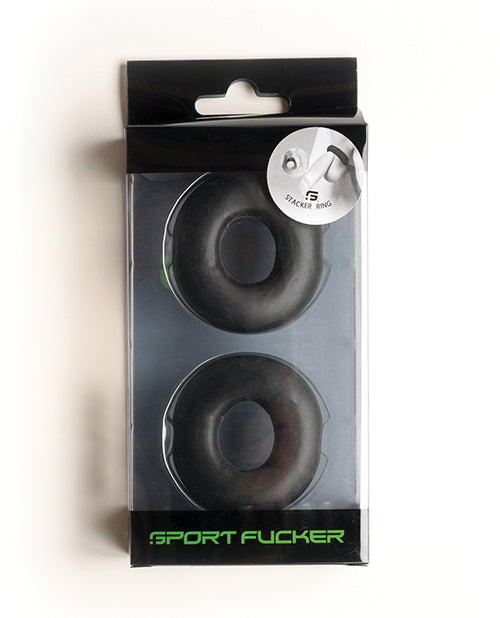 Bagues Sport Fucker Stacker - Noir